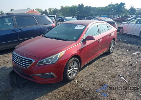 2015 Hyundai Sonata Se from USA, damaged, VIN 5NPE24AF1FH062187